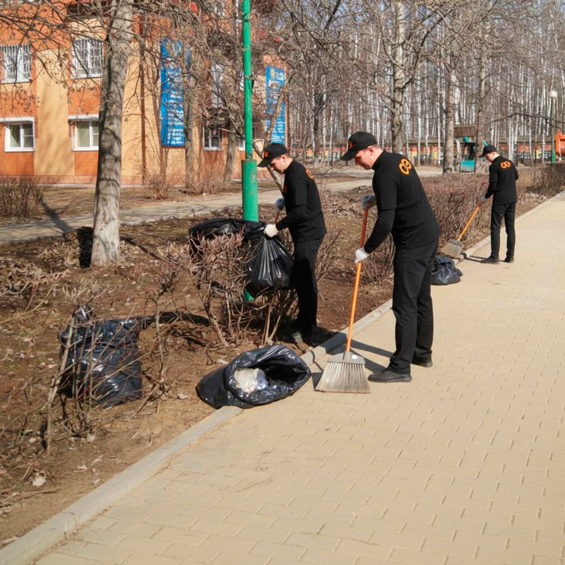 Уборка территории  в Кимрах
